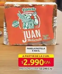 Ara Panela pastilla oferta