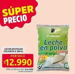 Ara Colanta - leche en polvo oferta
