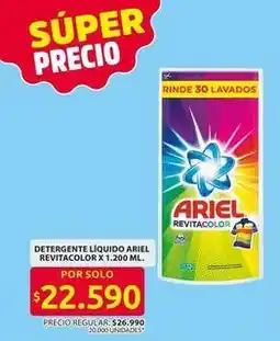Ara Ariel - detergente líquido revitacolor oferta