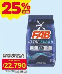 Ara Fab - detergente en polvo oferta