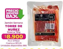 Belalcazar Jamón Serrano Torre de Nuñez Reserva oferta