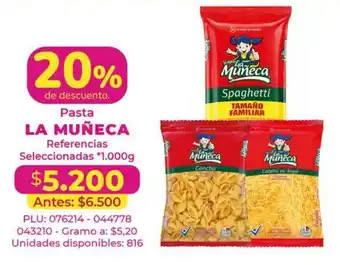 Belalcazar La Muñeca Pasta oferta