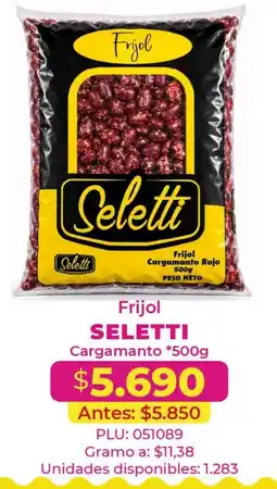 Belalcazar Seletti Frijol Cargamanto Rojo oferta