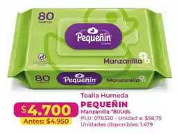 Belalcazar Pequeñín Toalla Humeda Manzanilla oferta