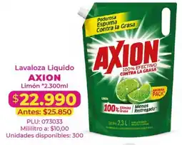 Belalcazar Axion lavaloza liquido limon oferta