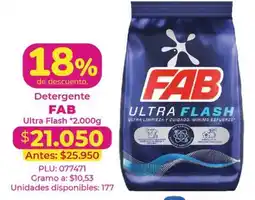 Belalcazar Fab detergente ultra flash oferta