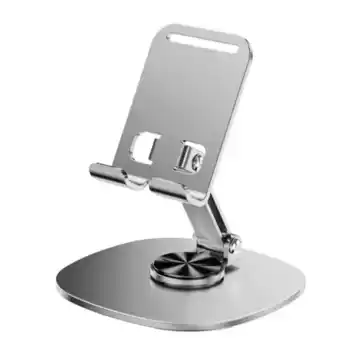 Falabella Soporte Celular Aluminio Ajustable Plegable Escritorio 13cm Metalizado Portátil oferta