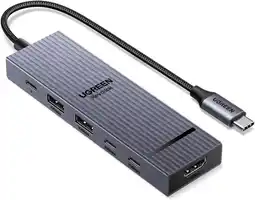 Falabella Revodok Pro Hub USB-C 6 en 1 – HDMI 4K@60Hz, USB 10 Gbps, Power Delivery 100W oferta