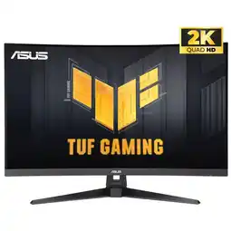 Falabella MONITOR GAMER TUF VG32WQ3B - 31.5 - 2K QHD 2560X1440 - 180HZ - 0.5MS - FAST VA - CURVO - HDR10 oferta