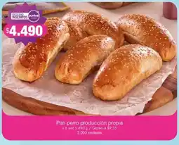 Jumbo Pan perro producción propia oferta