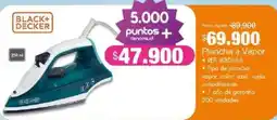 Jumbo Black+Decker plancha a vapor oferta
