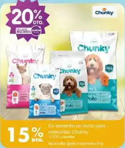Jumbo Chunky alimento en bulto para mascotas oferta