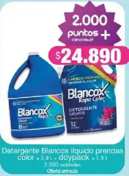 Jumbo Blancox detergente liquido prendas color oferta