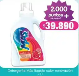 Jumbo Detergente Más líquido color renovación oferta