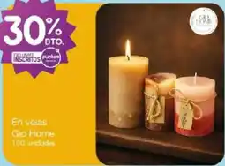 Jumbo Gio Home en velas oferta