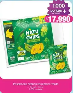 Jumbo Natu Chips plátano verde oferta