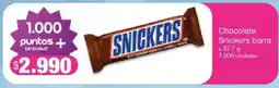 Jumbo Snickers chocolate barra oferta