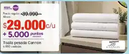 Jumbo Toalla pesada Cannon oferta