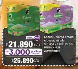 Jumbo Leche Colanta entera o deslactosada oferta