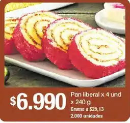 Jumbo Pan liberal oferta