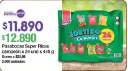 Jumbo Pasabocas Super Ricas campeón oferta