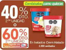 Jumbo Crem Helado helados oferta