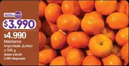 Jumbo Mandarina importada Jumbo oferta
