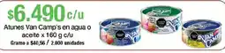 Jumbo Van Camp's atunes en agua o aceite oferta