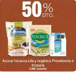 Jumbo Azúcar Incauca Life y orgánica Providencia e Incauca oferta