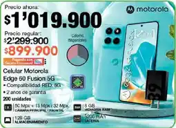 Jumbo Motorola Edge 60 Fusion 5G oferta