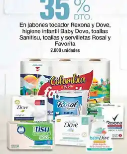 Jumbo Dove Rexona Sanitus Rosal Favorita oferta