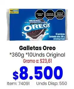 MercaTodo Galletas Oreo oferta