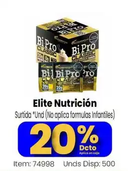 MercaTodo Elite Nutrición Bi Pro Classic oferta