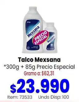 MercaTodo Talco Meksana oferta