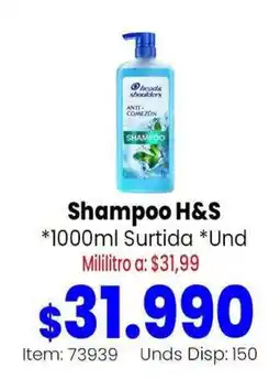 MercaTodo Head & Shoulders Shampoo oferta