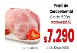 MercaTodo Pernil de Cerdo Normal oferta