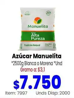 MercaTodo Azúcar Manuelita oferta
