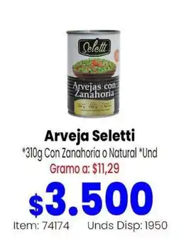 MercaTodo Arveja Seletti oferta