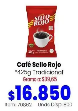 MercaTodo Café Sello Rojo oferta