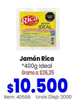 MercaTodo Jamón Rica oferta
