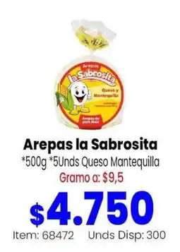 MercaTodo Arepas la Sabrosita oferta