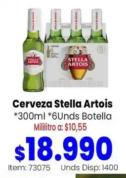 MercaTodo Cerveza Stella Artois oferta
