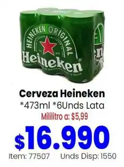 MercaTodo Heineken Cerveza Heineken oferta