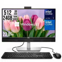 Falabella Todo en Uno Dell Pro 24 Intel Core Ultra 7 265 SSD 512GB RAM 24GB W11 Pro 24” FHD oferta