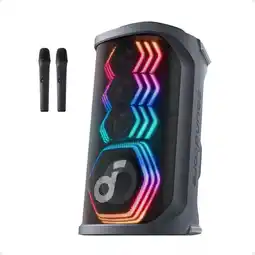 Falabella Parlante Bluetooth Rave 3s Con 2 Microfonos 200w Color Negro oferta