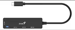 Falabella Hub Usb 3.0 Uh-400 De 4 Puertos Color Negro oferta