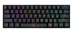 Falabella Teclado Mec Mini 60% DRAGONBORN K630 NEGRO + Cable USB + Luz RGB + Swich Rojo + Español oferta