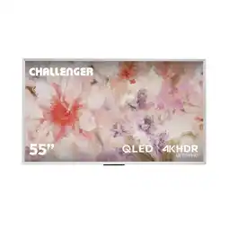 Falabella Televisor QLED Arte 55 Pulgadas Google TV 55TG380 BT T2 oferta