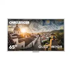 Falabella Televisor QLED Arte 65 Pulgadas Google TV 65TG380 BT T2 oferta