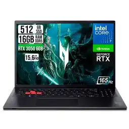 Falabella Portatil NITRO NL16-71G-77YS Intel Core 7 240H SSD 512GB 16GB 16 WUXGA IPS 6GB RTX3050 oferta